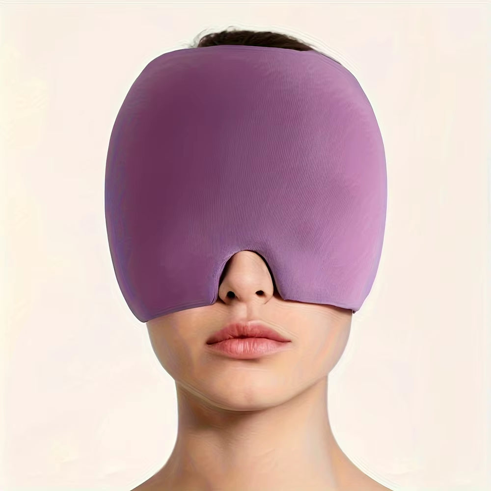 Migraine Ice Head Wrap Headaches Migraine Relief Cap Headache Relief Hat Hot Cold Therapy Gel Ice Cap Migraine Headache Migraine