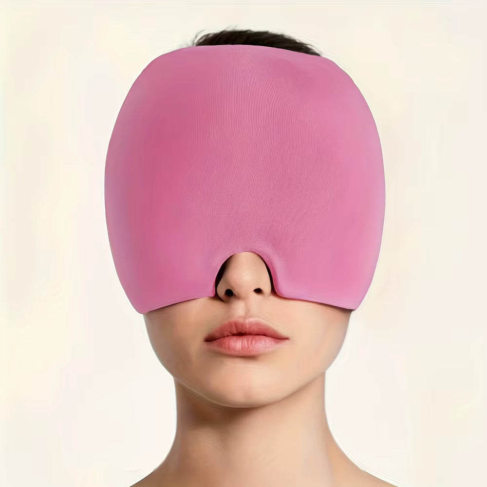 Migraine Ice Head Wrap Headaches Migraine Relief Cap Headache Relief Hat Hot Cold Therapy Gel Ice Cap Migraine Headache Migraine