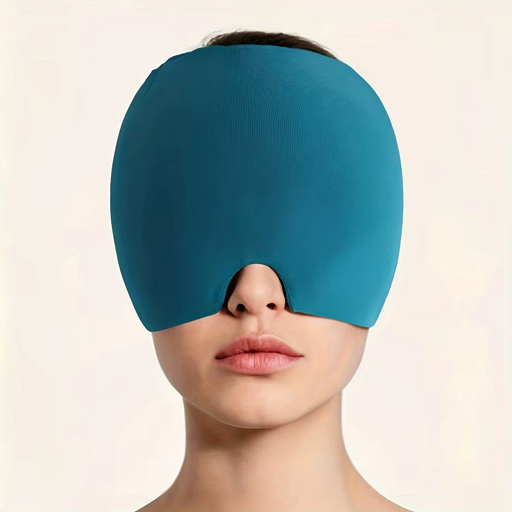 Migraine Ice Head Wrap Headaches Migraine Relief Cap Headache Relief Hat Hot Cold Therapy Gel Ice Cap Migraine Headache Migraine